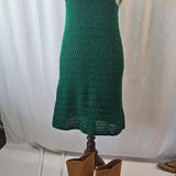 Vintage 70s crochet dress S