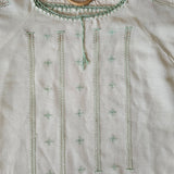 VINTAGE COTTON EMBROIDERED BLOUSE M