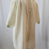 VINTAGE COTTON EMBROIDERED BLOUSE M