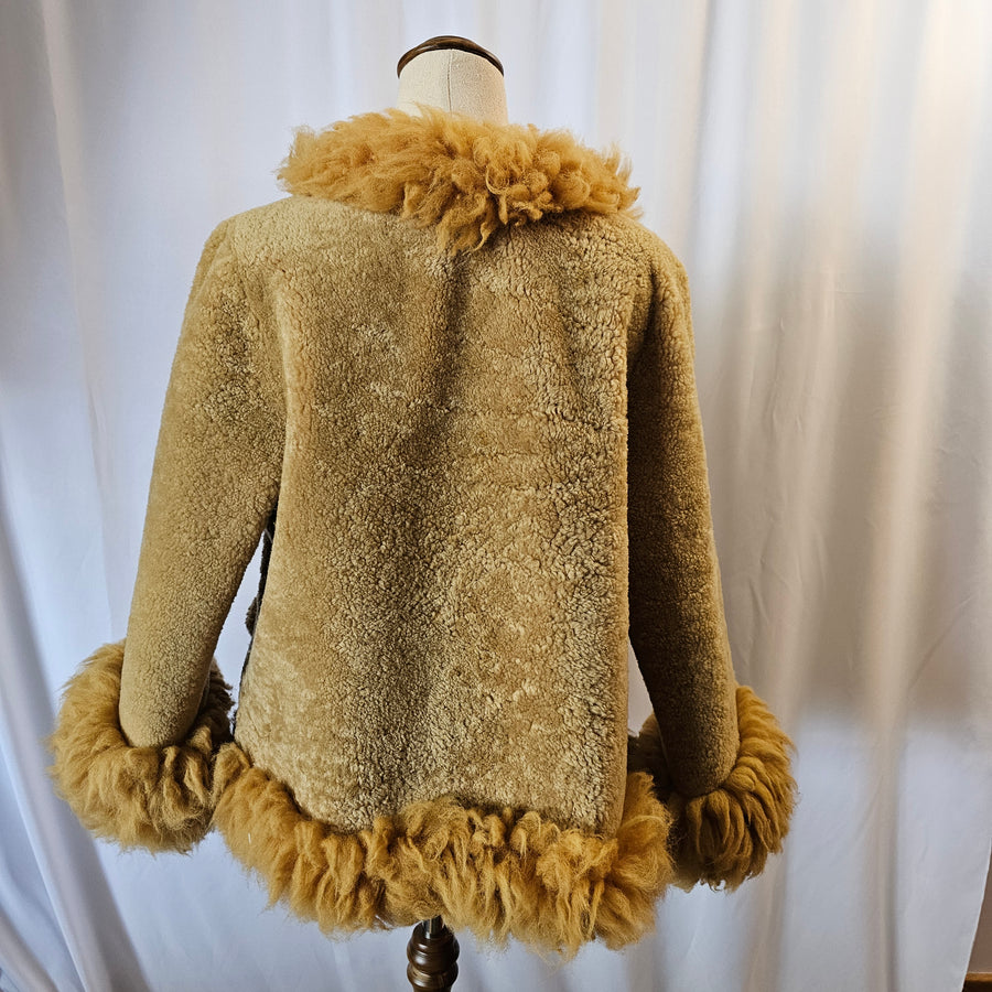 Penny lane sheepskin shearling coat