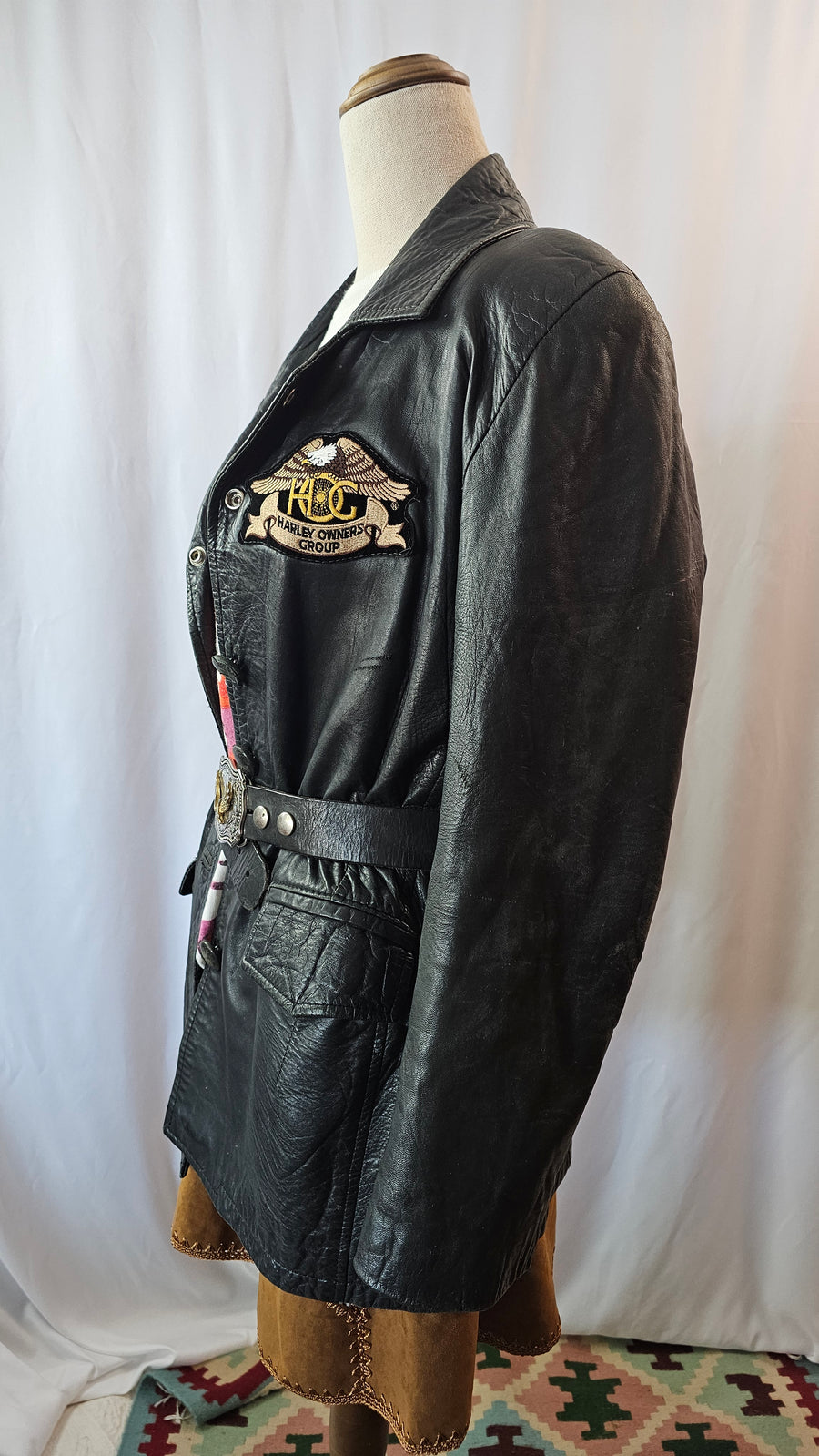 COOLEST HARLEY DAVIDSON LEATHER JACKET M