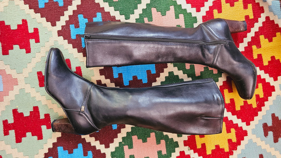 VINTAGE 70S SANDLER BOOTS 8.5