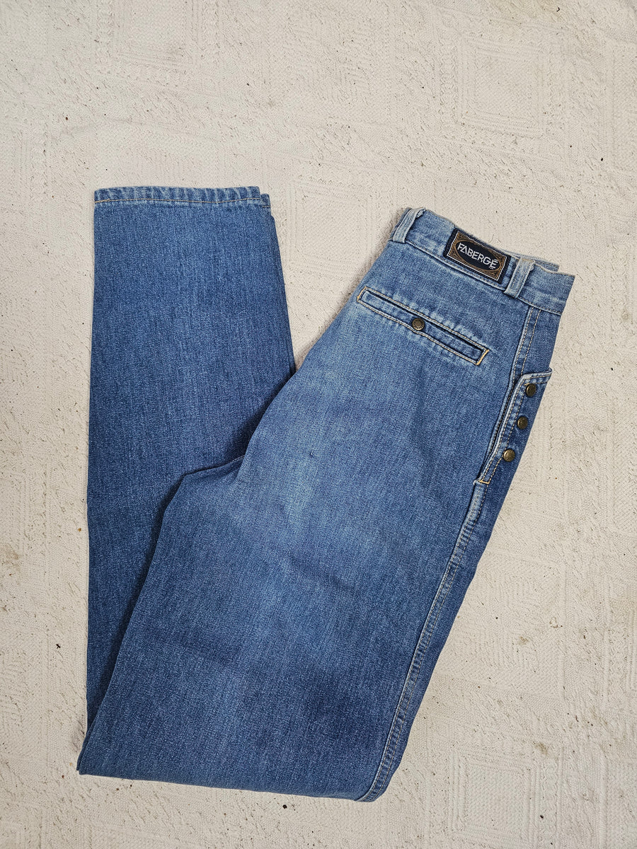 vintage Faberge jeans size 10 (maybe 8)