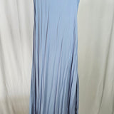 Fillyboo - Story Of Seeker Maxi Dress in Blue Floral size Small
