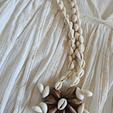 Cowrie shell necklace 😍