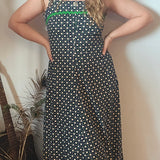 Vintage 1970s Maxi Dress & Jacket Set | Size Small 8/10