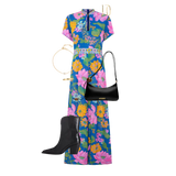 Nine Lives Bazaar Willa Jumpsuit Size 8 AU