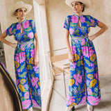 Nine Lives Bazaar Willa Jumpsuit Size 8 AU