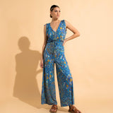 Nine Lives Bazaar Odyssey Jumpsuit – Sapphire | Size 10