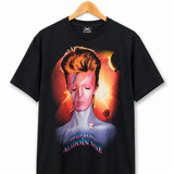 David Bowie Aladdin Sane Graphic Tee – Size L unisex