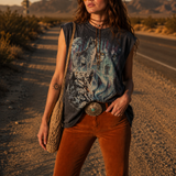 Vintage The Mountain Wolf Mini Tee Dress/tank tee