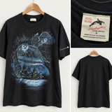 Vintage Harlequin Canada Owl Nature Graphic Tee – Size XL