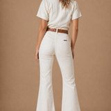 Rollas Eastcoast Flare White size 26/8