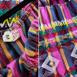 Vintage Guatemalan Handloomed Embroidered Maxi Dress M