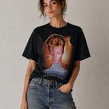 David Bowie Aladdin Sane Graphic Tee – Size L unisex