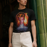 David Bowie Aladdin Sane Graphic Tee – Size L unisex