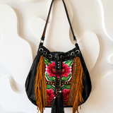 Lokoa Lads Embroidered Fringe Bucket Bag – BNWT