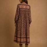 Lastang Block Print Cotton Dress – Size 8
