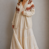 ASPEN Nordic Knit Cardigan – XS
