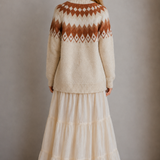 ASPEN Nordic Knit Cardigan – XS