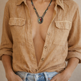 Native American Zuni Necklace sterling silver