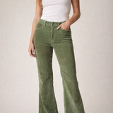 wrangler lou lou bells cord flares – mary jane green (size 8) bnwt