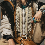 Buffalo Bone Tribal Breastplate