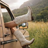 Reptiles Croc-Embossed Western Boots – Made in Mexico 40 rrp$400+