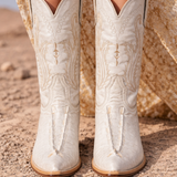 Reptiles Croc-Embossed Western Boots – Made in Mexico 40 rrp$400+