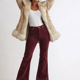Rollas Cord Sailor Flares – Oxblood Plum 8 (BNWT)