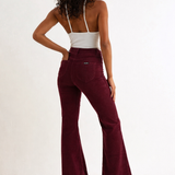 Rollas Cord Sailor Flares – Oxblood Plum 8 (BNWT)
