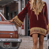 Chasing Unicorns Queen Of Hearts Velvet Tunic M rrp$600+