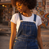 Rolla’s Heidi Overalls – Cobalt Organic  Size 8 / 26