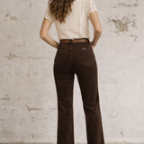 Rolla’s High Rise Original Straight Leg Cord Pants – Dark Brown size 9 & 10