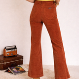 Rollas Chestnut Cord Eastcoast Flare – Size 28/10