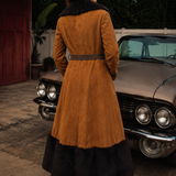 Stephen Dattner London / Melbourne Vintage Suede & Fur Coat — Size XS/S