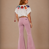 Rollas East coast flare Dusty Pink size 28/10