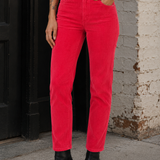 Rolla’s Dusters High Rise Slim Poppy Red – size 26/8