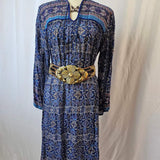 Vintage Indisches Kleid 8/10/12