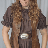 Leather Vest – Vintage Tooled Dream