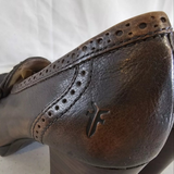 Frye Naiya Kiltie Moc Leather Heels – Size 39 (8) – Brown