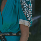 Vintage Aikane Black Leather Snake Belt – As Seen on Chasing Unicorns