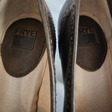 Frye Naiya Kiltie Moc Leather Heels – Size 39 (8) – Brown