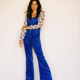 Rollas Electric blue overalls size 14