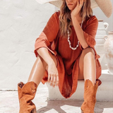 Tanah folk Mustang boots 37 NEW