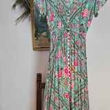 Spell Babushka Maxi Dress size small RARE