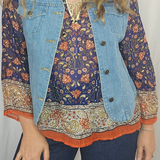 Vintage Light Blue Denim Vest – Size 10