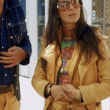 Vintage 70s Beige Leather Coat – “Looking Good” Melbourne S 8/10