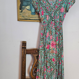 Spell Babushka Maxi Dress size small RARE