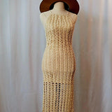 Crocheted Midi Dress SIZE S